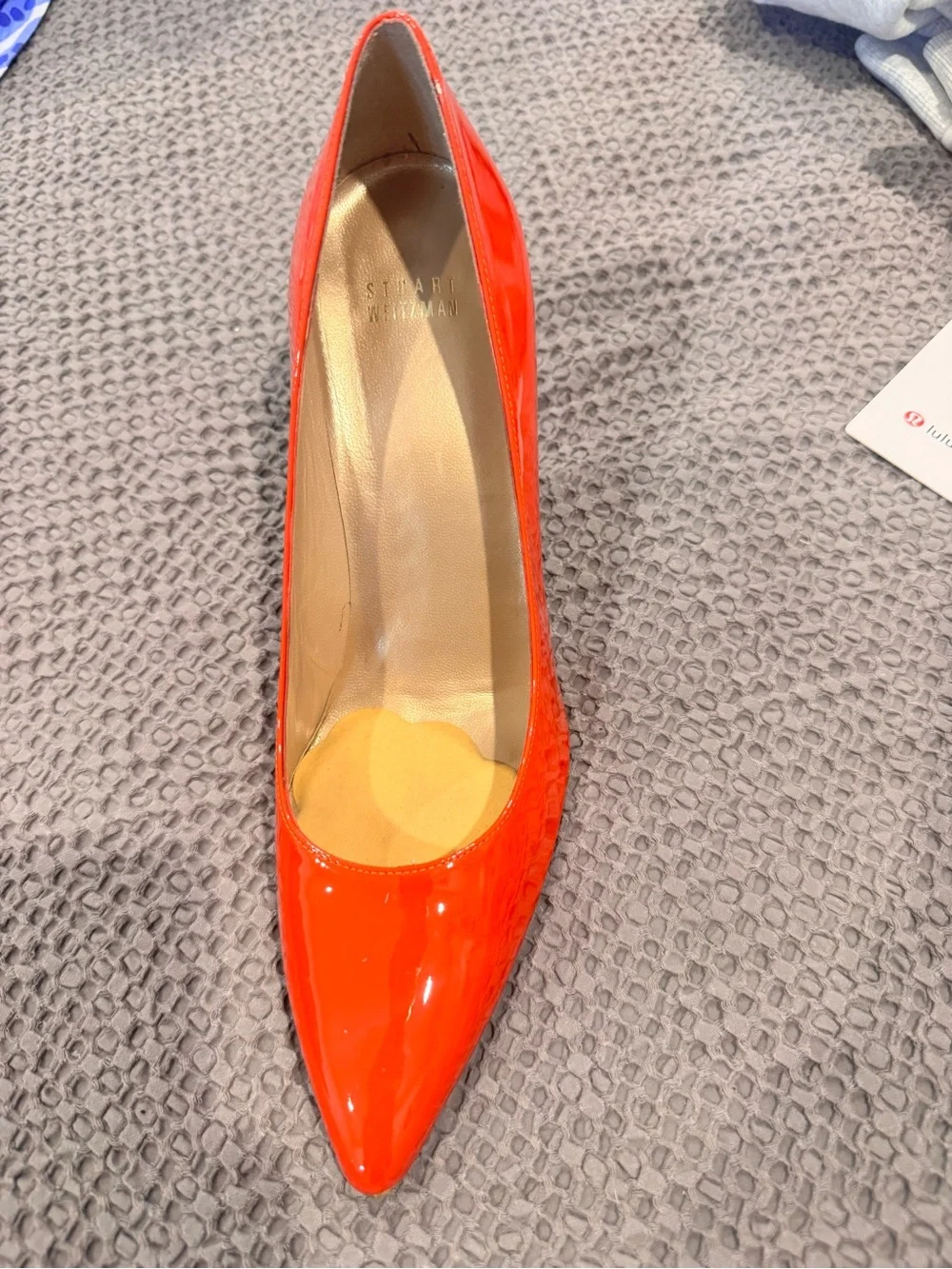 Stuart Weitzman vibrant glossy